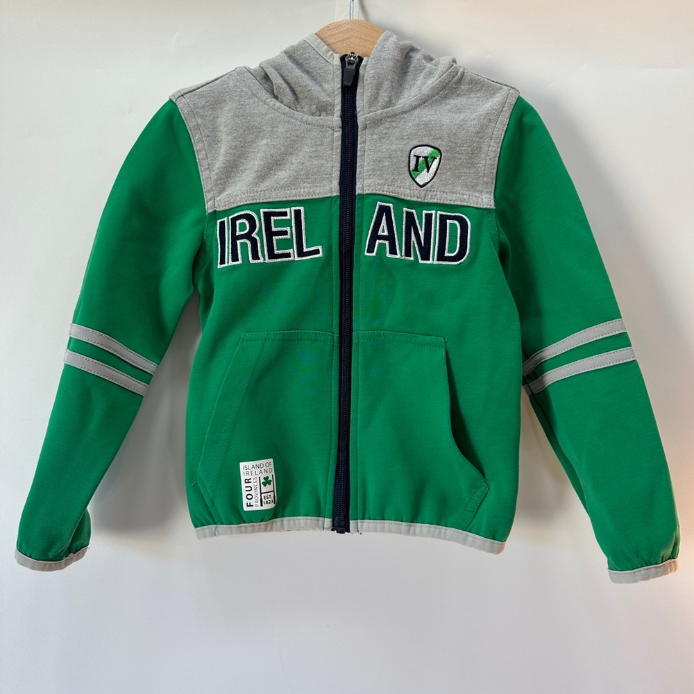The Lansdowne Collection IRELAND Toddler 3‎ / 4 Hoodie Sweatshirt Light Jacket